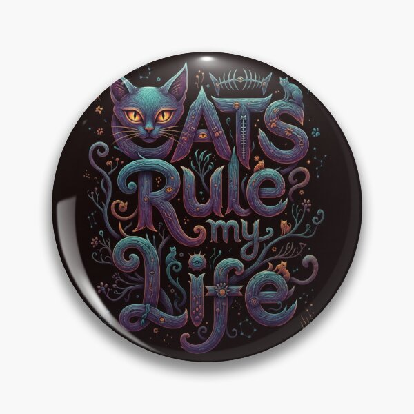 Item preview, Cats Rule My Life designed and sold by SkrabinhoArt.
