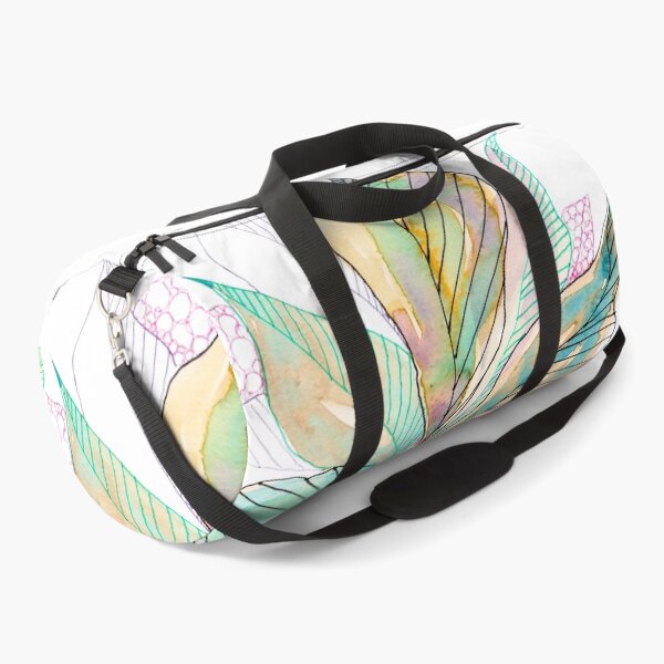 Item preview, Colourful Watercolour Leaves: Abstract Botanical Line Art designed and sold by ArithraStudio.