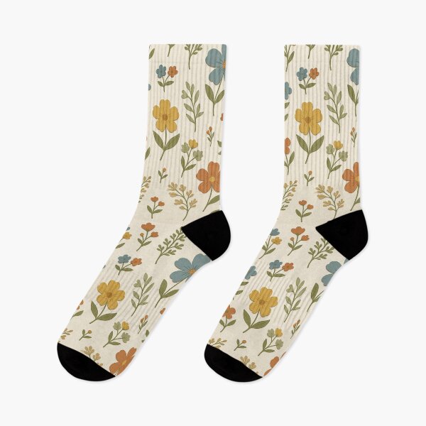 Item preview, Vintage Paper Cut Wildflower Botanical Pattern designed and sold by ITCHAWAWAA.