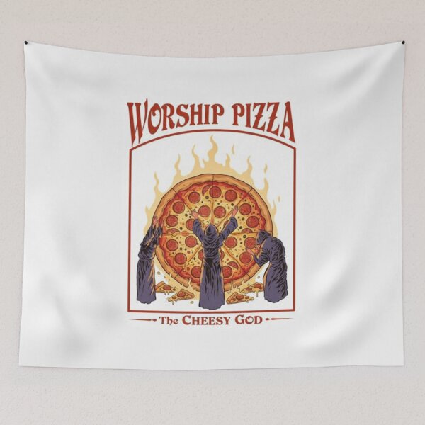 Item preview, Worship Pizza designed and sold by Aise06.