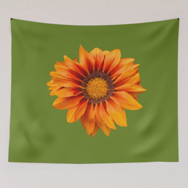 Item preview, Bright Yellow Orange Gradient Flower Cutout designed and sold by CamilasPrints.
