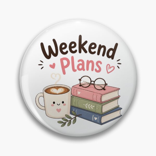Item preview, Weekend Plans Coffee & Books Cute Reading Lover Design designed and sold by Sanika arts .