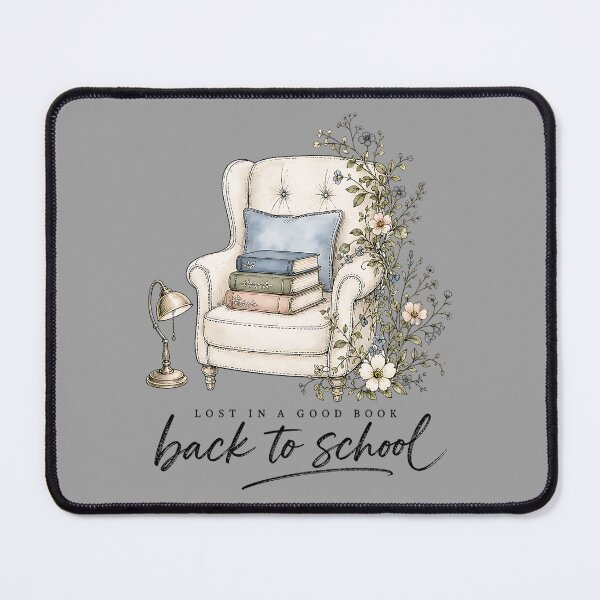 Item preview, Lost In A Good Book Reading Nook Back to School designed and sold by MOCH- ART.