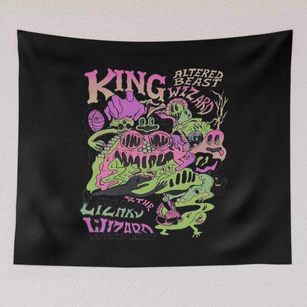Item preview, King Gizzard Altered Beast Lizard Wizard -58 designed and sold by AmoreDesignAns.