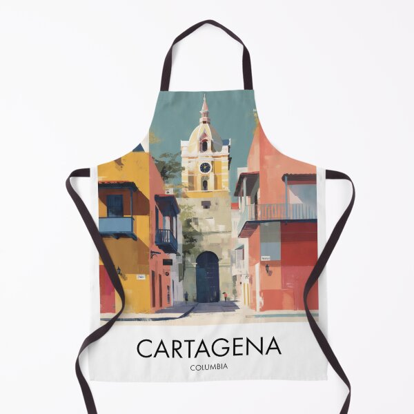 Item preview, Cartagena Colonial Street, Sunlit City Decor designed and sold by MarkedArtPrints.