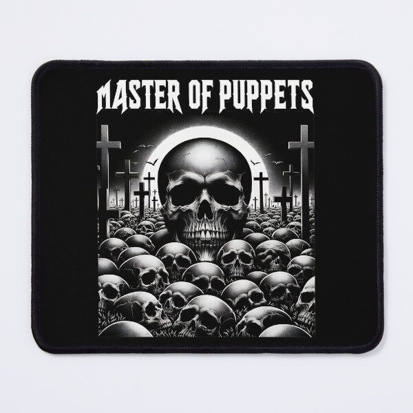 Item preview, Master of Puppets Skull Graveyard Metal -44 designed and sold by NapoEssoArts.