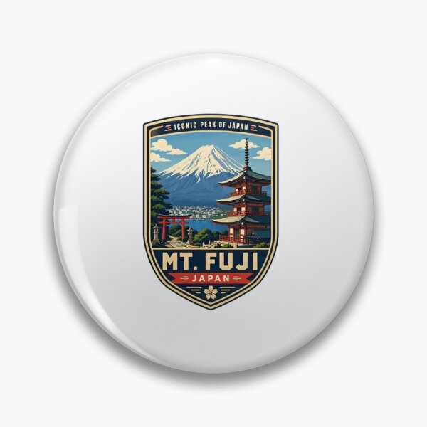 Item preview, Iconic Peak Of Japan Mt. Fuji Japan Japanese Culture Travel Souvenir Landmark designed and sold by SkeletonsDanger.