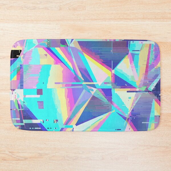 Item preview, Adversarial Prism Holographic Glitch Circle | Rainbow AI Pattern Art designed and sold by Uglyandcute.