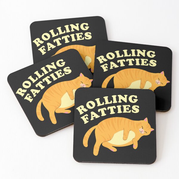 Item preview, Rolling Fatties Cat Design designed and sold by OlyvieArt.
