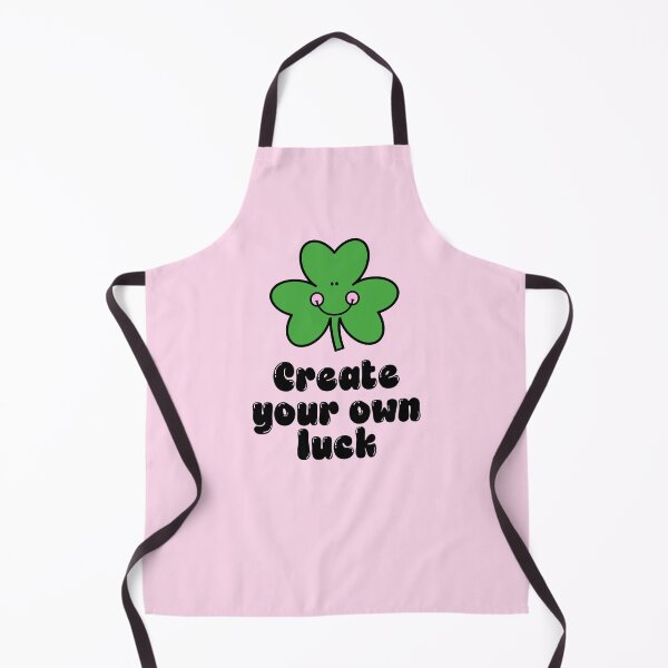 Item preview, Create Your Own Luck Cute Clover Quote designed and sold by jianina-alondra.
