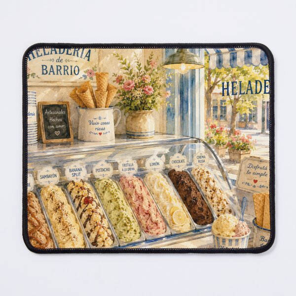 Item preview, Neighborhood Ice Cream Shop – Flavors of Yesteryear | Argentine Essence designed and sold by Esencia Argentina.