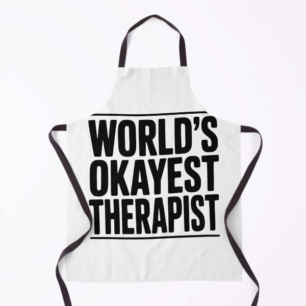 Item preview, World's Okayest Therapist designed and sold by Frank Ring.