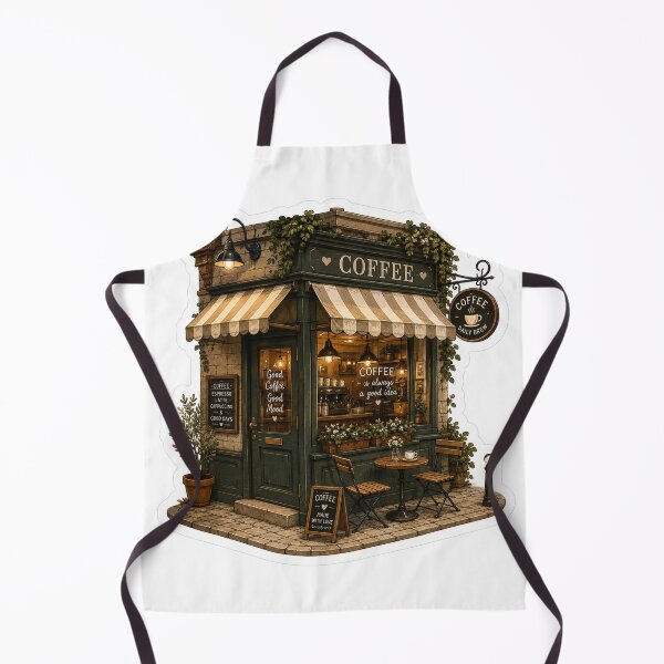Item preview, Tiny Coffee Shop – Cozy Corner Café Aesthetic designed and sold by ChicClicker.