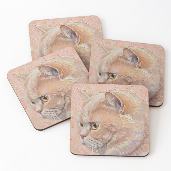 Item preview, British Shorthair Beige Cat designed and sold by Pinkgnomie.
