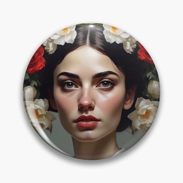 Item preview, Woman with flowers  designed and sold by MK26Designs.