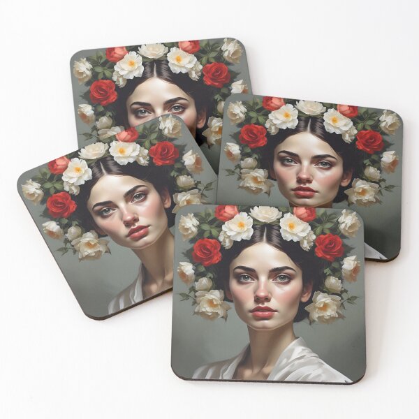 Item preview, Woman with flowers  designed and sold by MK26Designs.