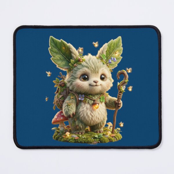 Item preview, The Tiny Forest Guardian 3D Character designed and sold by Tinydoodlenest .