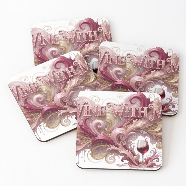 Item preview, Statement WINE WITH ME designed and sold by dazzlemakers.