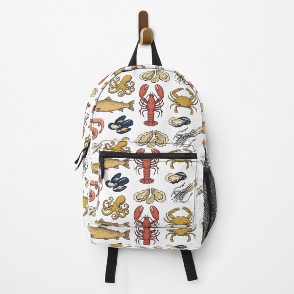 Item preview, Seafood Assortment Vector Illustration | Crab Lobster Shrimp Ocean Art designed and sold by Ditstyle.