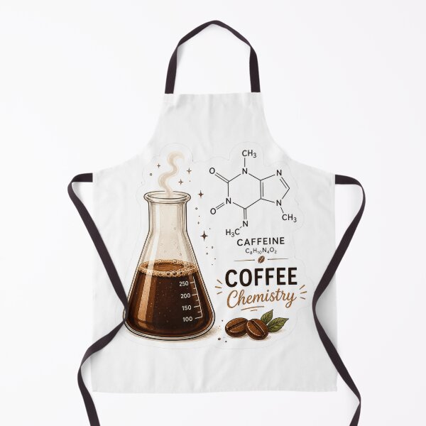 Item preview, Coffee Chemistry – Caffeine Molecule Science Coffee Lover designed and sold by ChicClicker.