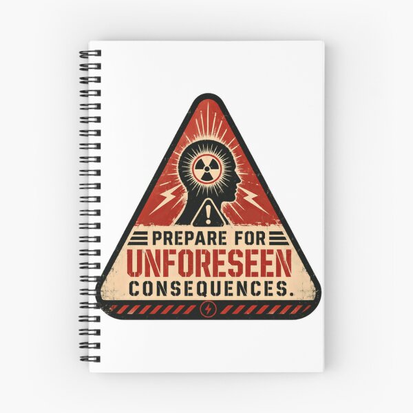 Item preview, Prepare For Unforeseen Consequences Half-Life Gamer Science Fiction Warning designed and sold by SkeletonsDanger.
