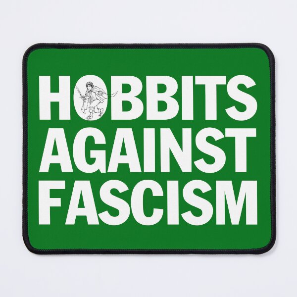 Item preview, Hobbits Against Fascism designed and sold by claudiatoman.