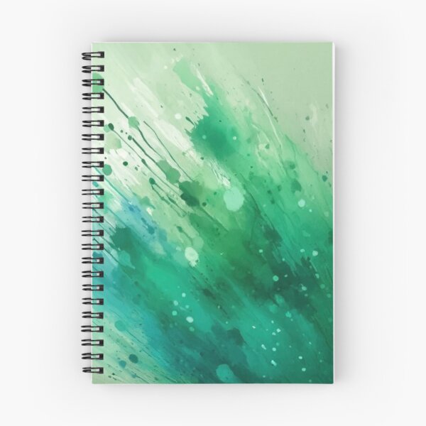 Item preview, Green Abstract Watercolour Burst designed and sold by haleymaree.