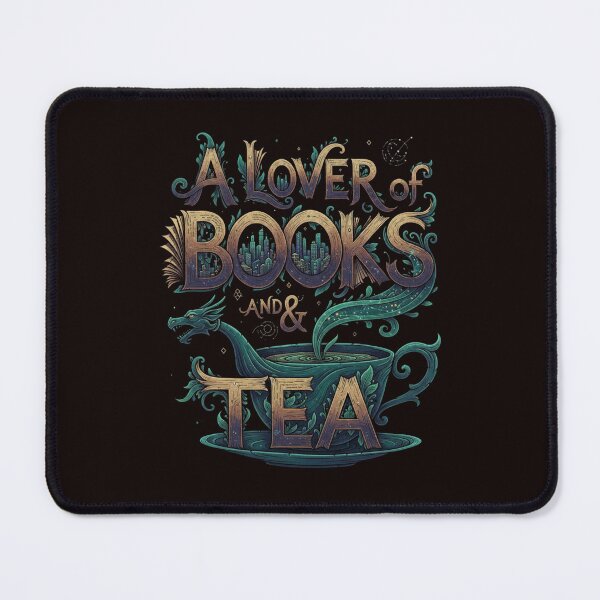 Item preview, A Lover Of Books And Tea designed and sold by SkrabinhoArt.