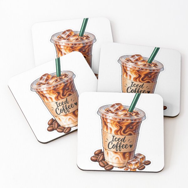 Item preview, Iced Coffee Lover – Creamy Swirl Cold Coffee Aesthetic designed and sold by ChicClicker.