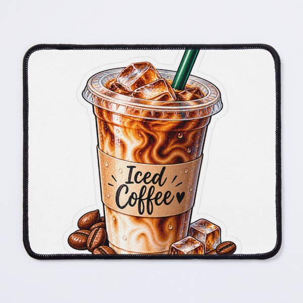 Item preview, Iced Coffee Lover – Creamy Swirl Cold Coffee Aesthetic designed and sold by ChicClicker.