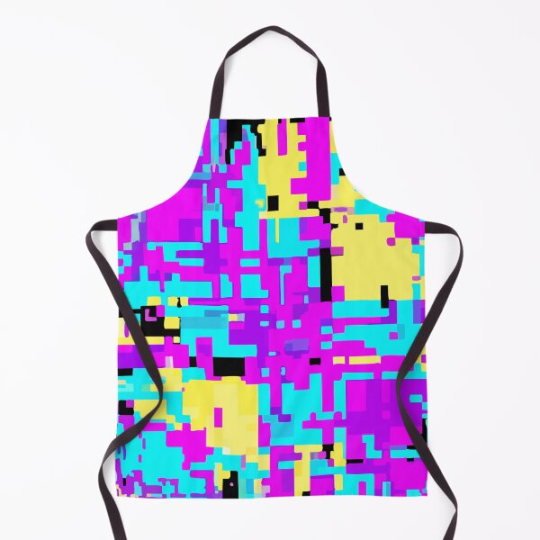 Item preview, Adversarial Magenta Cyan Glitch Noise | Vivid AI Data Burst Art designed and sold by Uglyandcute.