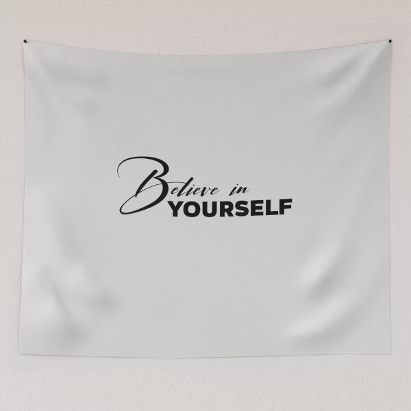 Item preview, Believe in Yourself – Inspirational Motivational Quote designed and sold by RajDeals.