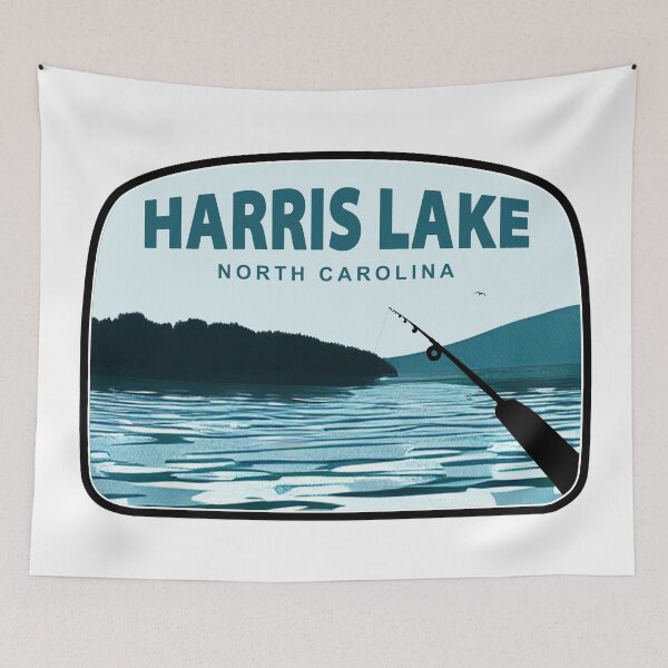 Item preview, Harris Lake North Carolina Fishing Rod designed and sold by Esskay Designs.