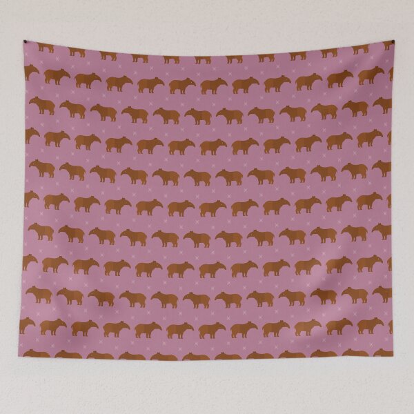 Item preview, Tapirs on purple designed and sold by reneesillus.