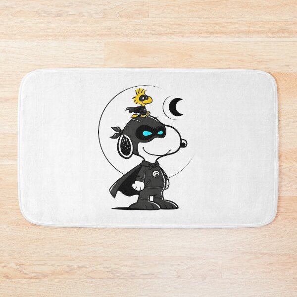 Item preview, Snoopy & Woodstock Black Mask Hero Design – Funny Peanuts Graphic Tee | ⭐⭐⭐⭐⭐ designed and sold by Anotherdoctor.