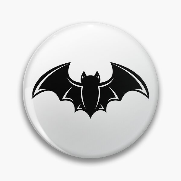 Item preview, Black Halloween Bat Silhouette Design designed and sold by pattern-archive.