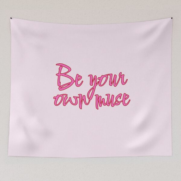 Item preview, Be Your Own Muse Inspirational Quote designed and sold by jianina-alondra.