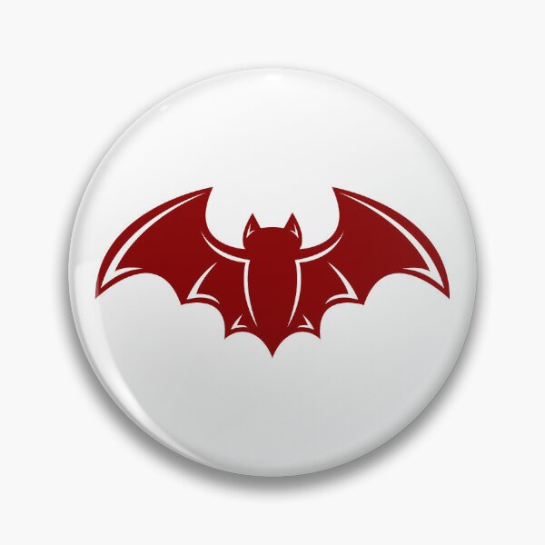 Item preview, Dark Red Halloween Bat Silhouette Design designed and sold by pattern-archive.