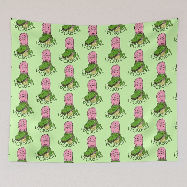 Item preview, Croc Funny Crocodile Capsule Art Weird Animal Humor designed and sold by kuwagatamushi.