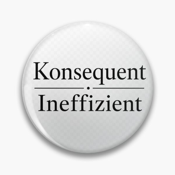 Artikelvorschau, Konsequent Ineffizient entworfen und verkauft von Nothing Is Trivial.
