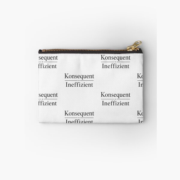 Item preview, Consistently Inefficient designed and sold by Nothing Is Trivial.