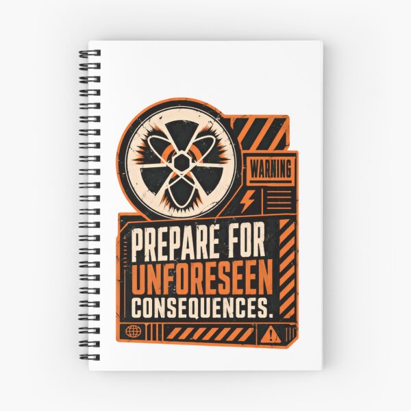 Item preview, Warning Prepare For Unforeseen Consequences Half Life Gaming Fan designed and sold by SkeletonsDanger.