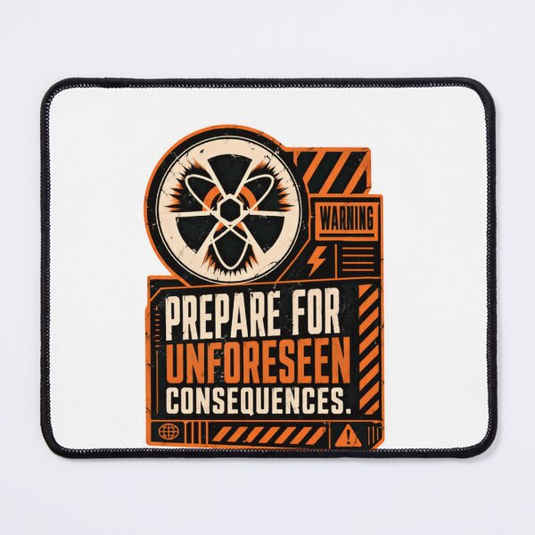 Item preview, Warning Prepare For Unforeseen Consequences Half Life Gaming Fan designed and sold by SkeletonsDanger.