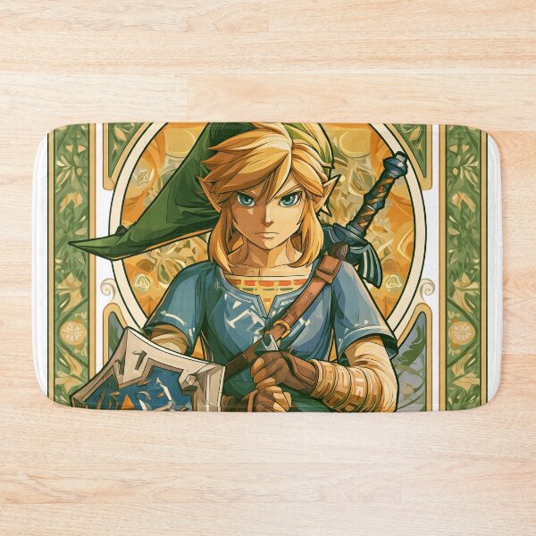 Item preview, Legend Of Zelda - Link - Arte Nouveau Style Fanart designed and sold by AKoukisOfficial.