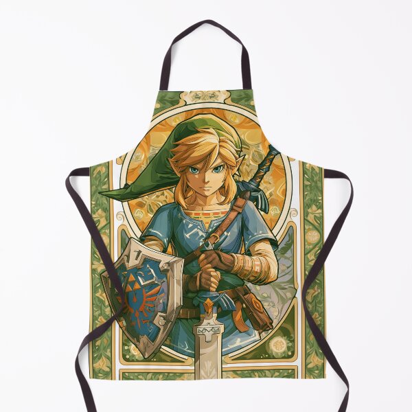 Item preview, Legend Of Zelda - Link - Arte Nouveau Style Fanart designed and sold by AKoukisOfficial.