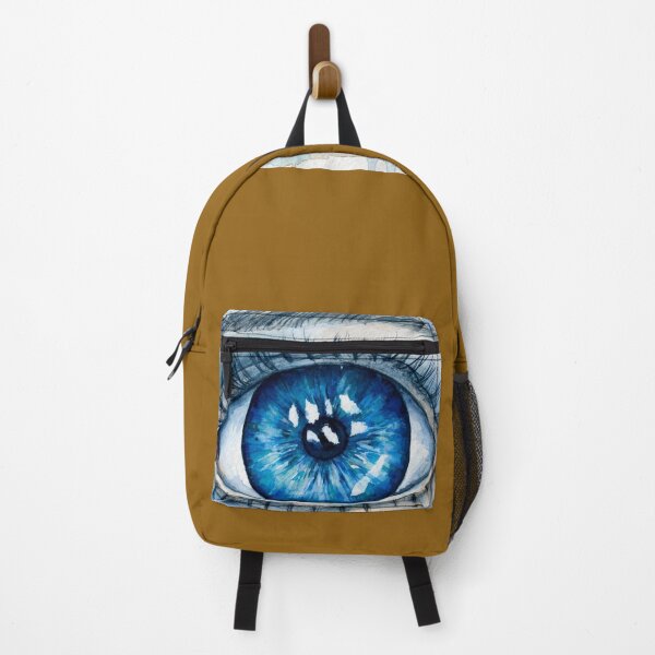 Item preview, Realistic Blue Watercolor Eye Art - Detailed Human Eye Drawing designed and sold by MAISON SYLVIE.