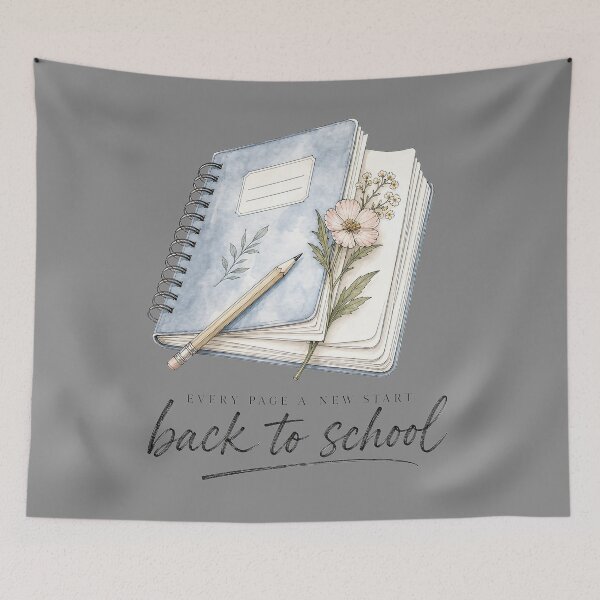 Item preview, Every Page A New Start Notebook Back to School designed and sold by MOCH- ART.