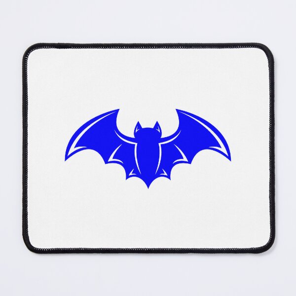 Item preview, Blue Halloween Bat Silhouette Design designed and sold by pattern-archive.