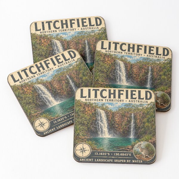 Item preview, Litchfield National Park Australia Vintage Travel designed and sold by naturalsurvival.