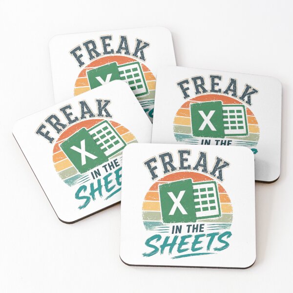Item preview, Freak In The Sheets Excel Spreadsheet Data Analyst Accountant designed and sold by SkeletonsDanger.